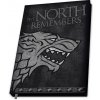Zápisník A5 - GAME OF THRONES Stark, ABYNOT030