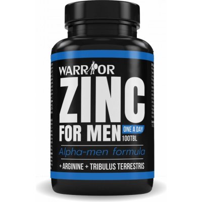 Warrior Zinc for Men 100 tabliet