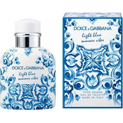 Dolce Gabbana Light Blue Summer Vibes Pour Homme pánska toaletná voda 75 ml