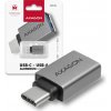 AXAGON RUCM-AFA, redukce USB-C (M) -> USB-A (F), USB 3.2 Gen 2, 3A, ALU RUCM-AFA