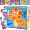 mamido Veľké stavebnice Dinosaury skladačka 6 obrázkov