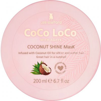 Lee Stafford CoCo LoCo Agave Coconut vyživujúca maska na vlasy 200 ml