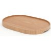 Podnos - tácka Bosign oválny vŕbové drevo s protišmykovým povlakom M