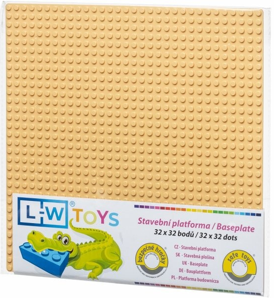 L-W Toys Základová deska 32x32 pleťová