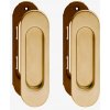 COBRA MUŠLA OVÁLNÉ Povrch: OLV - mosadz leštená lesklá, Typ: 3665 - pár, Prevedenie: BEZ OTVORU