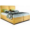 Americká posteľ boxspring MARCO 200x200, s úložným priestorom