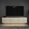 Hanah Home TV skrinka Neón – Travertín