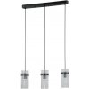 Italux Merto PND-40930-3B-BK závesné svietidlo 3xE14 40W