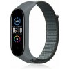 Strap nylon for smartband Xiaomi Mi Band 3 / 4 / 5 / 6 / 7 grey (19)