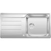 Blanco Classimo XL 6S-IF s excentrickým ovládaním PushControl - 60 cm spodná skrinka - Leštený nerez