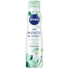 Nivea Body Mousse Crispy Cucumber & Matcha Tea osvěžující tělová pěna pro suchou pokožku 200 ml