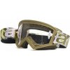 ARIETE Okuliare ARIETE MUDMAX SPARK 14970-SVG green grey - clear lens s čapmi