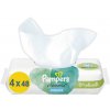 Pampers Harmonie Aqua vlhčené obrúsky 4 balenie = 192 obrúskov