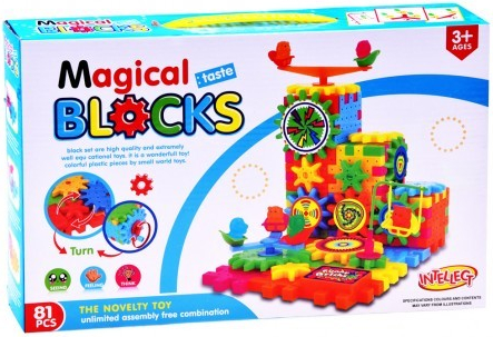 MAGICAL BLOCKS Wafle s ozubenými kolieskami