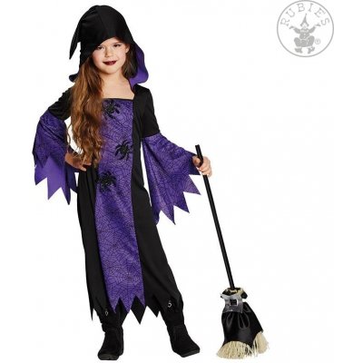 Fialová čarodejnice s kapucňou