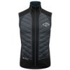 Crazy Idea Vest Flame Man black M; Černá vesta