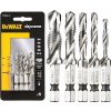 DeWALT DT50060 5-dielna súprava vrtákov sa závitníkom M4, M5, M6, M8, M10