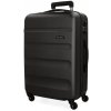 JOUMMABAGS ABS Cestovný kufor Roll Road Flex Black ABS plast, 56 l