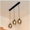 Helam | Luster na lanku LILI 3xE27/15W/230V čierna/šedá | HE1671
