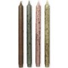 Kónická sviečka MURA 30 cm, sada 4 ks, ferm LIVING