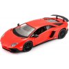 Bburago Lamborghini Aventador LP 750-4 SV 1:24 červená