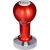 Buna café tamper, kov, červený, SP, 53 mm, nerez mat, plochý