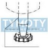 Fréza tvarová pre drážky úsečových pier, F320100, 10x3 mm (priame zuby)