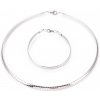 MSPERK Dámsky set náhrdelník a náramok z chirurgickej ocele 6 mm