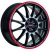 Ronal - Ronal R54 MCR farba: jetblack - red rim 8 18 5x112 ET35