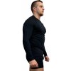 SPORT NANO tričko dlhý rukáv .pánske .XS .čierna