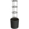 Kvetináč plast sivý Prosperplast 39 cm x 39 x 37,5 cm