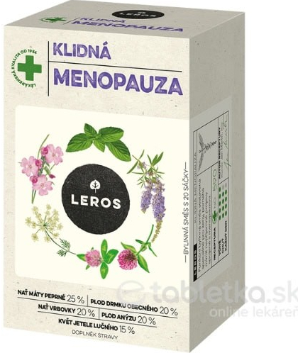 LEROS Klidná menopauza 20 x 1,3 g