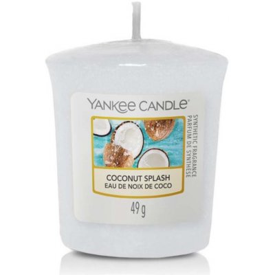 Yankee Candle - votívne sviečka Coconut Splash (Kokosové osvieženie) 49g