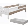 Detská posteľ STANO, so zásuvkou, Natural