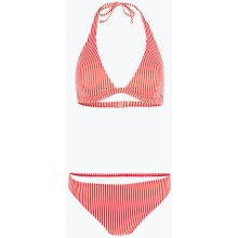 O'Neill Marga Cruz Bikini red simple stripe