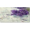 Moderný foto-obraz akryl na stenu Levanduľa 100x50 cm