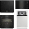 Set Beko BBIR13300XC + HII64401QT + BDIS38040A + BMGB20212B