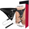 Darkness Black Underpants With Leash