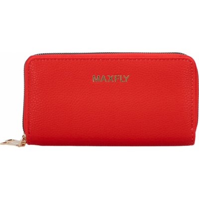 MaxFly Dámska veľká peňaženka svetlo Irsena červená