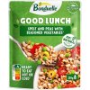 Bonduelle Good Lunch sterilizovaná zmes špaldy hrášku fazúľ paradajok papriky a olív 250 g