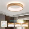 Brilagi-LED Drevené stropné svietidlo FALCON WOOD LED/30W/230V 3000/4000/6000K 45 cm BRI536 + záruka 3 roky zadarmo