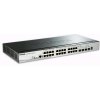 D-Link DGS-1510-28P 28-portový gigabitový stohovateľný SmartPro PoE switch, 24x gigabitový RJ45, 2x 10G SFP+ port, 2x S DGS-1510-28P/E