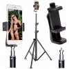 Statív G&S Stojan Osvetlenie pre Lampu Telefón 2m 200 cm čierny