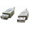Kábel USB A-A 3m 2.0 predlžovací HQ Black CCP-USB2-AMAF-10