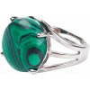 Nefertitis Malachit prsteň nastaviteľná veľkosť NF37129 - 56 - 62 mm (US 8 - 11)