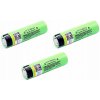 3 kusy Li-Ion článkov MH12210 Liitokala NCR18650B 3400 mAh 3,7 V