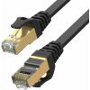 Unitek Patchcord CAT.7 SSTP 10M (8P8C) RJ45; plochý; C1897BK-10M