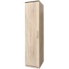 Wilsondo Úzka skriňa Biba 1D 50 dub sonoma