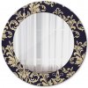 Kvetinový vzor Kvetinový vzor Okrúhle dekoračné zrkadlo lsdo-00218