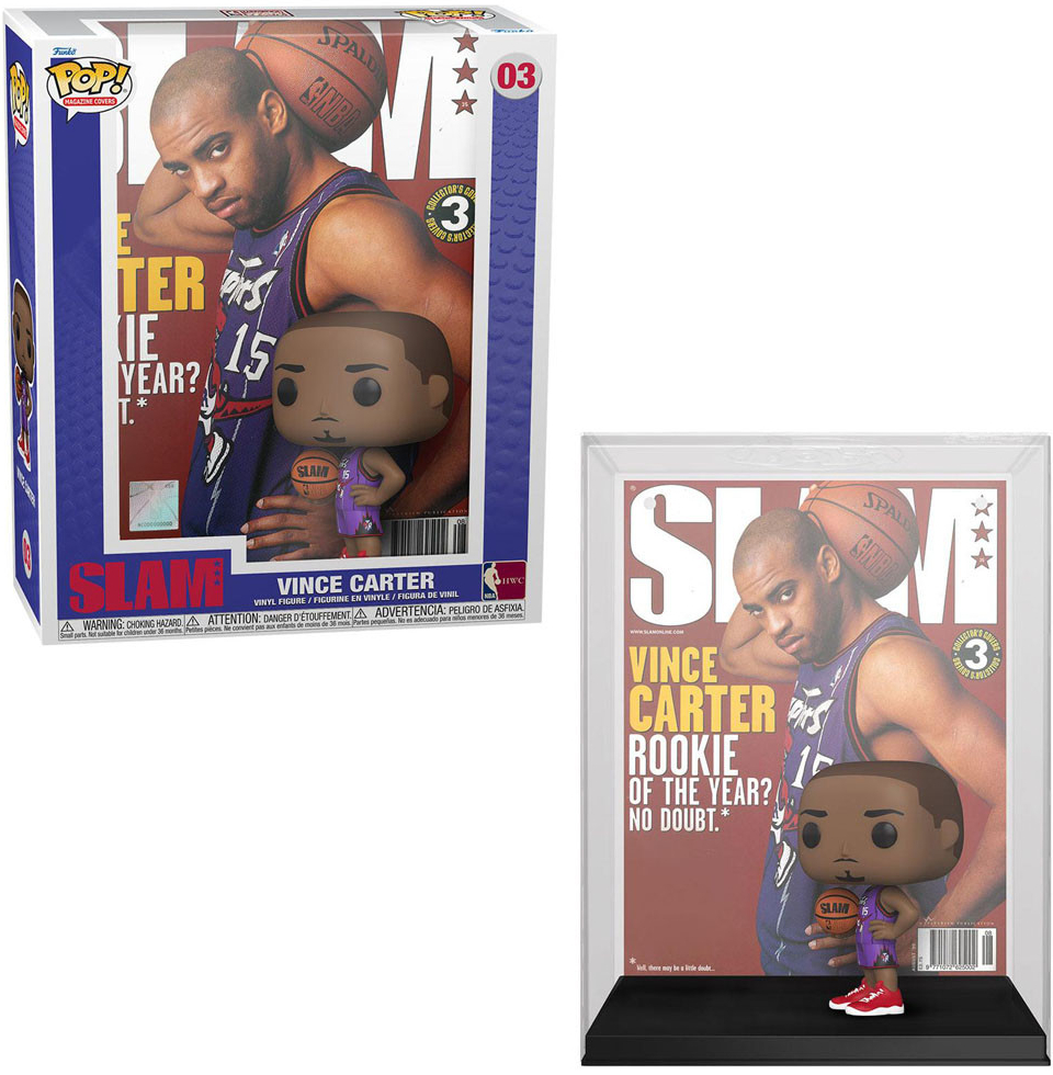 Funko POP! NBA Cover Basketball Vince Carter 9 cm